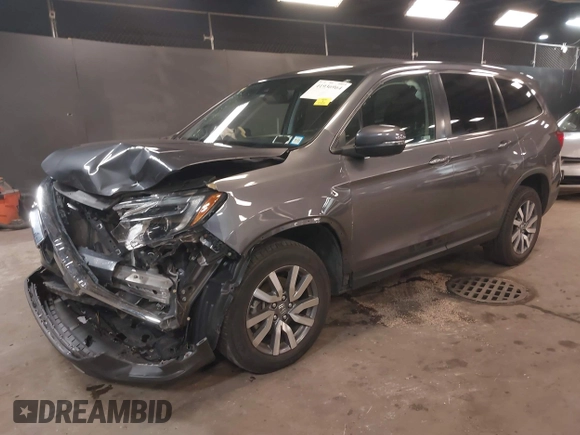 2019 Honda Pilot EX-L with VIN 5FNYF6H57KB062293, listed as a IAAI auction lot 41936964 with 93,012 mi miles and . Bid and sale history available at DreamBid. Image 18.