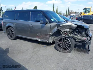 2014 Ford Flex SEL with VIN 2FMGK5C87EBD15046, listed as a IAAI auction lot 41719837 with 140,461 mi miles. Bid and sale history available at carsss.com. Image 13.