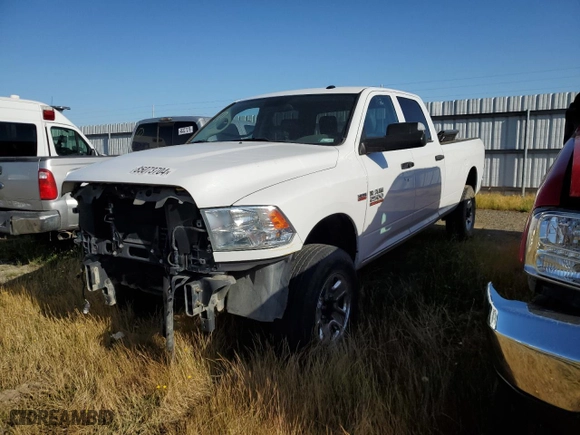 2018 Ram 2500 Tradesman with VIN 3C6UR5HJ5JG256091, listed as a Copart auction lot 85073704 with 0 mi miles and Salvage Title. Bid and sale history available at carsss.com. Image 1.