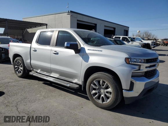 2020 Chevrolet Silverado 1500 LT with VIN 1GCPWCED1LZ273426, listed as a Copart auction lot 49989505 with 87,973 mi miles and Salvage Title. Bid and sale history available at carsss.com. Image 4.