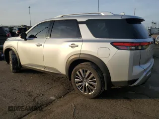 2023 Nissan Pathfinder SL with VIN 5N1DR3CDXPC243701, listed as a Copart auction lot 43455615 with 44,170 mi miles and Salvage title. Bid and sale history available at DreamBid. Image 2.