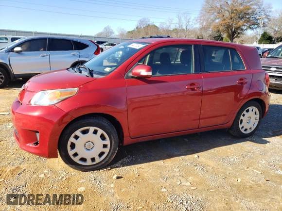 2012 Scion xD with VIN JTKKU4B45C1025911, listed as a Copart auction lot 84477054 with 102,953 mi miles and Salvage Title. Bid and sale history available at DreamBid. Image 1.