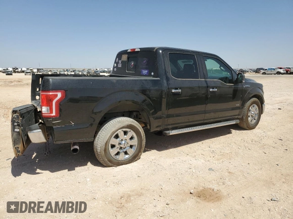 2016 Ford F-150 XL with VIN 1FTEW1CP4GKE23469, listed as a Copart auction lot 51315045 with 130,329 mi miles and Salvage Title. Bid and sale history available at carsss.com. Image 3.