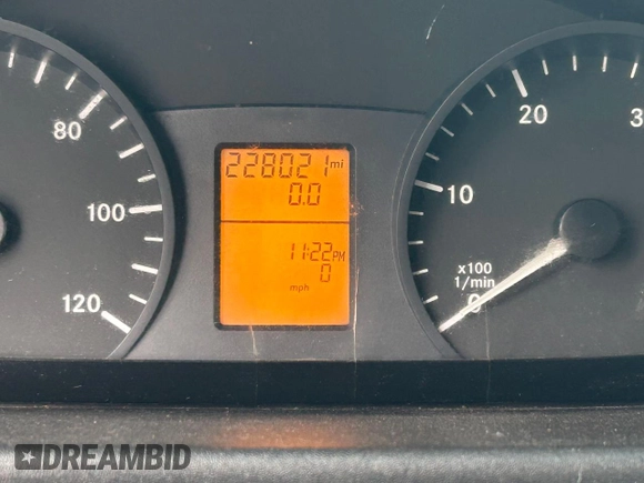 2016 Mercedes-Benz Sprinter Cargo with VIN WD3PE7DD5GP320786, listed as a Copart auction lot 54570615 with 228,021 mi miles and Clean Title. Bid and sale history available at carsss.com. Image 8.