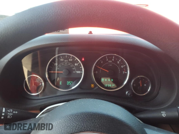2018 Jeep Wrangler Willys Wheeler W with VIN 1C4AJWAG8JL897178, listed as a Copart auction lot 62576405 with 12,381 mi miles and Salvage title. Bid and sale history available at DreamBid. Image 9.