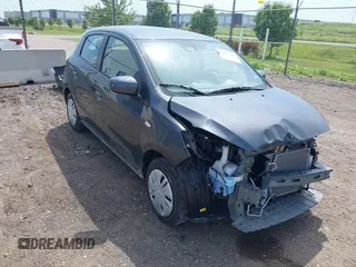 2024 Mitsubishi Mirage ES with VIN ML32AUHJ5RH018408, listed as a IAAI auction lot 42691507 with 11,474 mi miles and . Bid and sale history available at DreamBid. Image 1.
