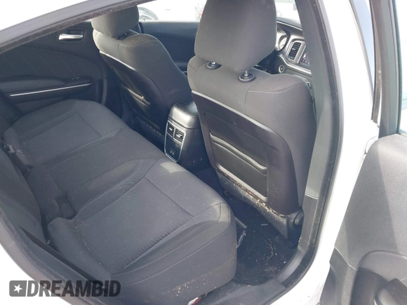 2019 Dodge Charger SXT with VIN 2C3CDXBG2KH730063, listed as a IAAI auction lot 41641913 with 47,744 mi miles. Bid and sale history available at carsss.com. Image 8.