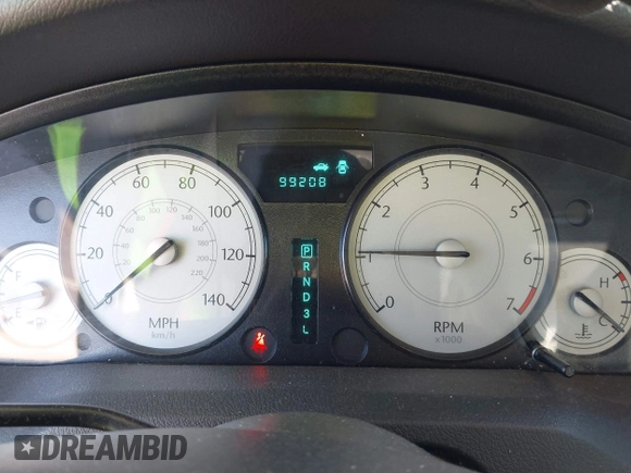 2007 Chrysler 300 with VIN 2C3KA43R87H691098, listed as a IAAI auction lot 41807592 with 99,208 mi miles. Bid and sale history available at carsss.com. Image 7.