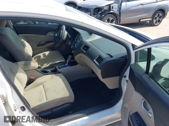 2013 Honda Civic LX with VIN 2HGFB2F57DH580580, listed as a IAAI auction lot 41673421 with 148,675 mi miles and . Bid and sale history available at DreamBid. Image 5.