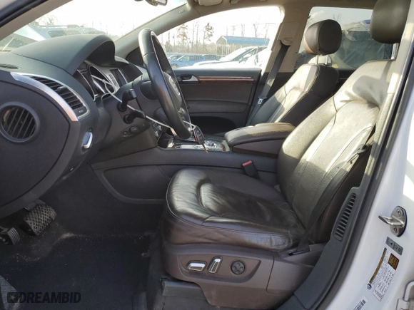 2015 Audi Q7 3.0T Premium Plus with VIN WA1LGAFEXFD022777, listed as a Copart auction lot 47826925 with 125412 miles and Clean Title. Bid and sale history available at carsss.com. Image 7.