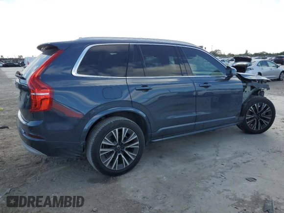 2022 Volvo XC90 Momentum with VIN YV4102CK0N1872089, listed as a Copart auction lot 82864514 with 19,940 mi miles and Salvage Title. Bid and sale history available at DreamBid. Image 3.