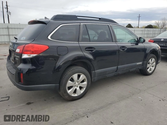 2011 Subaru Outback Limited Power Moon with VIN 4S4BRELC2B2394718, listed as a Copart auction lot 51535625 with 155,520 mi miles and Salvage Title. Bid and sale history available at DreamBid. Image 3.