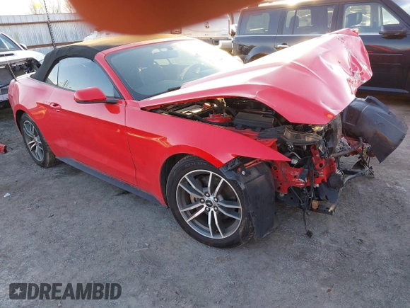 2015 Ford Mustang EcoBoost Premium с VIN 1FATP8UHXF5392641, выставлен на аукционе IAAI как лот 41405077 с пробегом 77 279 миль миль и . История ставок и продаж доступна на DreamBid. Изображение 1.
