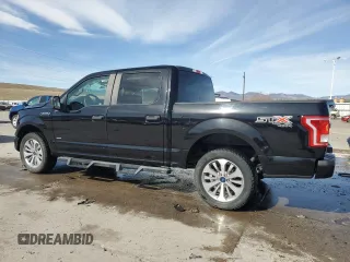 2017 Ford F-150 XL with VIN 1FTEW1EG0HKC62908, listed as a Copart auction lot 48599555 with 96,672 mi miles and Salvage Title. Bid and sale history available at carsss.com. Image 2.