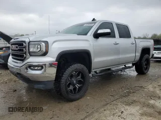 2015 GMC Sierra 1500 SLT with VIN 3GTU2VEC2FG388672, listed as a Copart auction lot 52295995 with 136,291 mi miles and Salvage Title. Bid and sale history available at DreamBid. Image 1.