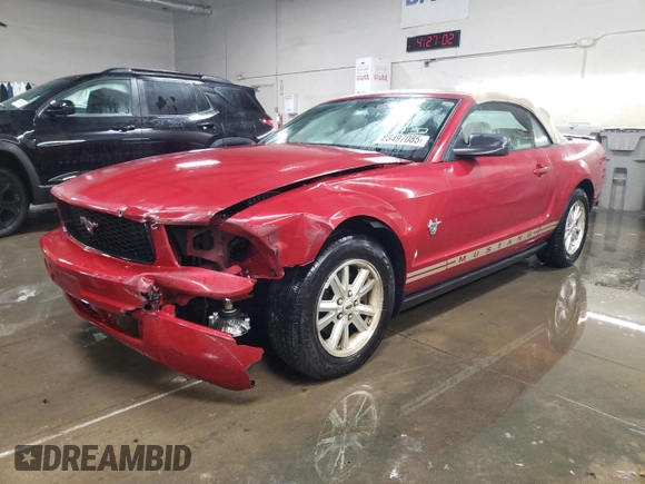 2009 Ford Mustang with VIN 1ZVHT84N095117282, listed as a Copart auction lot 88497085 with 170,890 mi miles and Salvage title. Bid and sale history available at DreamBid. Image 1.