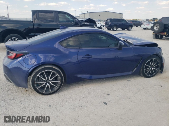 2023 Toyota GR86 with VIN JF1ZNBC16P8751064, listed as a Copart auction lot 74064514 with 16,635 mi miles and Salvage Title. Bid and sale history available at carsss.com. Image 3.