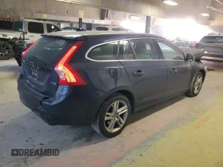 2015 Volvo V60 T5 Drive-E Premier with VIN YV140MEK6F1225040, listed as a Copart auction lot 83715894 with 163,912 mi miles and Salvage Title. Bid and sale history available at carsss.com. Image 3.