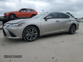 2021 Lexus ES 350 F Sport with VIN 58AGZ1B10MU087451, listed as a Copart auction lot 55067605 with 62,469 mi miles and Salvage title. Bid and sale history available at DreamBid. Image 1.