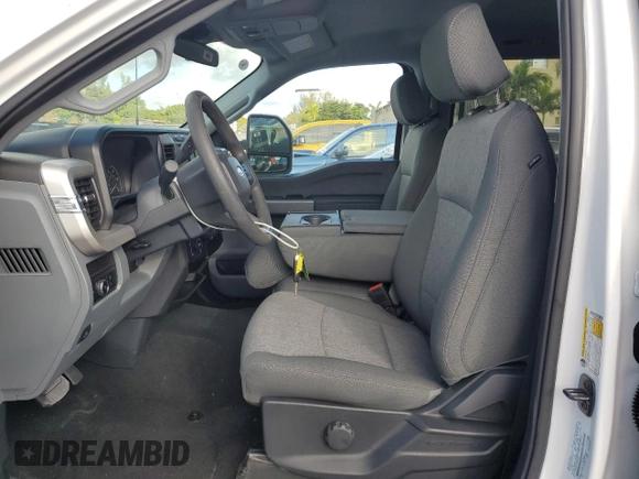 2024 Ford Super Duty F-250 SRW XL with VIN 1FT8W2BN0REE45537, listed as a Copart auction lot 42058065 with 2,429 mi miles and Salvage Title. Bid and sale history available at carsss.com. Image 7.