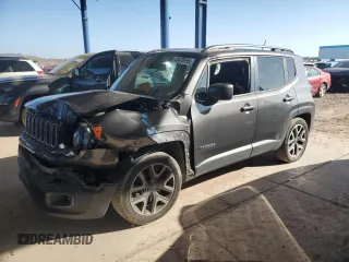 2016 Jeep Renegade Latitude with VIN ZACCJABT8GPD61388, listed as a Copart auction lot 43476995 with 171,218 mi miles and Salvage Title. Bid and sale history available at carsss.com. Image 1.