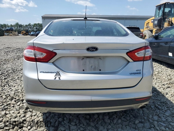 2013 Ford Fusion SE Hybrid with VIN 3FA6P0LU9DR217546, listed as a Copart auction lot 66597775 with Not provided miles and Clean title. Bid and sale history available at DreamBid. Image 6.