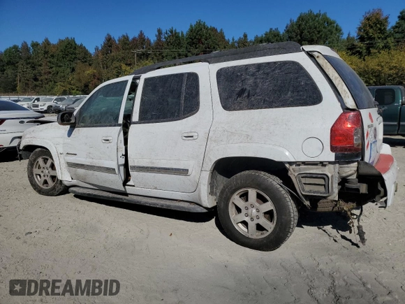 2004 Isuzu Ascender with VIN 4NUET16P446702059, listed as a Copart auction lot 75397314 with Not provided miles and Salvage title. Bid and sale history available at DreamBid. Image 2.