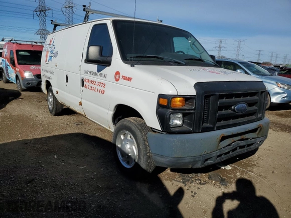 2011 Ford Econoline Cargo Commercial with VIN 1FTNE1EW0BDB08172, listed as a Copart auction lot 42065125 with 204,301 mi miles and Clean Title. Bid and sale history available at DreamBid. Image 4.