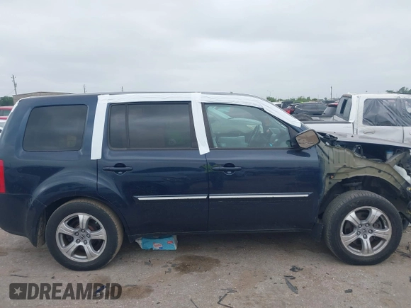 2012 Honda Pilot EX-L with VIN 5FNYF4H52CB070811, listed as a IAAI auction lot 41938672 with 156,446 mi miles and . Bid and sale history available at DreamBid. Image 13.