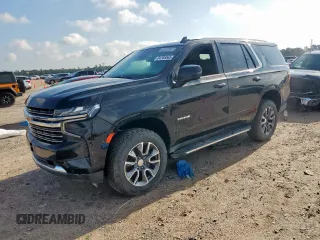 2023 Chevrolet Tahoe LT с VIN 1GNSKNKD8PR289979, выставлен на аукционе Copart как лот 64765065 с пробегом 13 708 миль миль и Чистый • Clean title. История ставок и продаж доступна на DreamBid. Изображение 1.