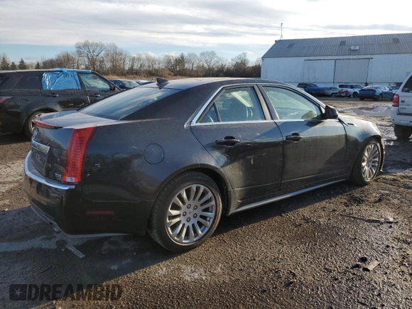 2011 Cadillac CTS Premium with VIN 1G6DS5ED4B0136657, listed as a Copart auction lot 89059225 with 178,438 mi miles and Salvage Title. Bid and sale history available at carsss.com. Image 3.
