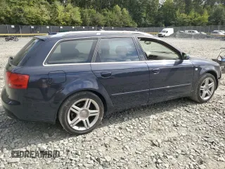2006 Audi A4 2.0T with VIN WAUKF78E16A163725, listed as a Copart auction lot 71158194 with 137,702 mi miles and Salvage Title. Bid and sale history available at carsss.com. Image 3.