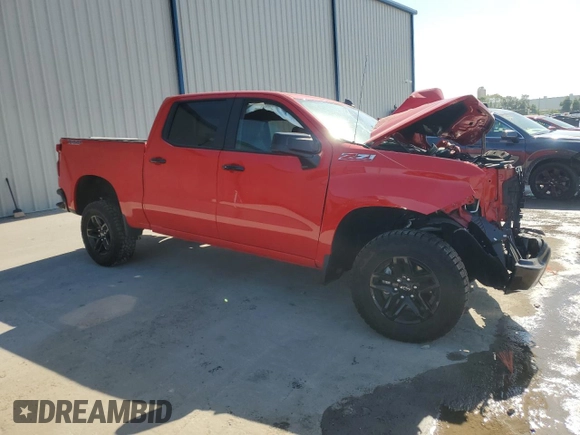 2024 Chevrolet Silverado 1500 with VIN 3GCUDFED9RG265612, listed as a Copart auction lot 52139965 with Not Provided miles and Non Repairable. Bid and sale history available at DreamBid. Image 4.
