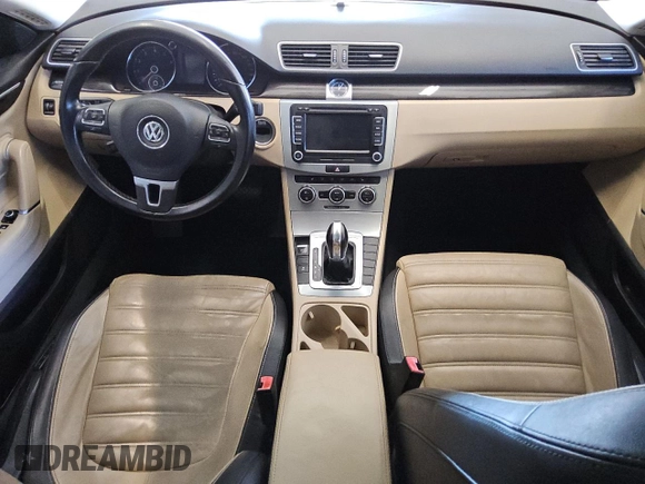 2013 Volkswagen CC VR6 Lux with VIN WVWHU7AN3DE500818, listed as a Copart auction lot 86537214 with 0 mi miles and Clean Title. Bid and sale history available at carsss.com. Image 8.