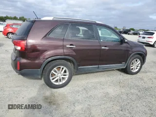 2015 Kia Sorento LX with VIN 5XYKTDA79FG601302, listed as a Copart auction lot 54741975 with 161,713 mi miles and Clean Title. Bid and sale history available at carsss.com. Image 3.
