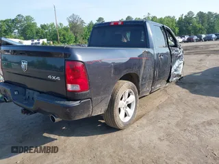 2013 Ram 1500 Express with VIN 1C6RR7FT5DS631593, listed as a IAAI auction lot 42291392 with Not provided miles and . Bid and sale history available at DreamBid. Image 4.
