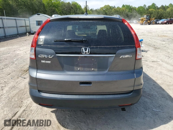 2013 Honda CR-V EX-L with VIN 2HKRM4H77DH631843, listed as a Copart auction lot 54602955 with 128,925 mi miles and Clean Title. Bid and sale history available at carsss.com. Image 6.