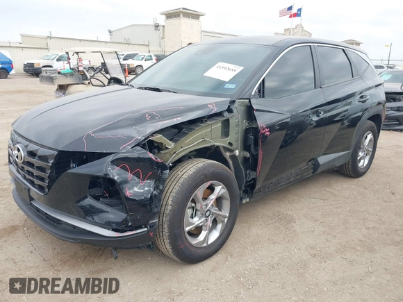 2024 Hyundai Tucson SE with VIN 5NMJA3DE8RH439856, listed as a IAAI auction lot 41592655 with 3,367 mi miles and . Bid and sale history available at DreamBid. Image 18.