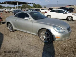 2003 Lexus SC 430 с VIN JTHFN48Y130045710, выставлен на аукционе Copart как лот 74365024 с пробегом 220 136 миль миль и Списание • Salvage title. История ставок и продаж доступна на DreamBid. Изображение 4.