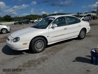 1998 Ford Taurus SE Comfort with VIN 1FAFP53S6WA203242, listed as a Copart auction lot 68233924 with 148,628 mi miles and Salvage Title. Bid and sale history available at carsss.com. Image 1.