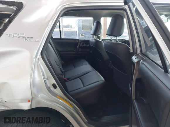 2021 Toyota 4Runner TRD Off Road Premium with VIN JTERU5JR1M5872195, listed as a IAAI auction lot 41669748 with 42,532 mi miles and . Bid and sale history available at DreamBid. Image 8.