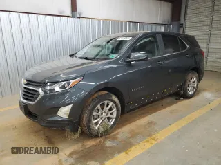 2021 Chevrolet Equinox LT z VIN 2GNAXUEV4M6157112, wystawiony jako Copart lot #52415965 z przebiegiem 79 991 mil mil oraz Szkoda całkowita • Salvage title. Historia ofert i sprzedaży dostępna na DreamBid. Obrazek 1.