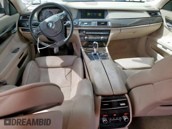 2009 BMW 7 Series 750Li with VIN WBAKB83569CY57456, listed as a Copart auction lot 56789415 with 103,139 mi miles and Clean title. Bid and sale history available at DreamBid. Image 8.