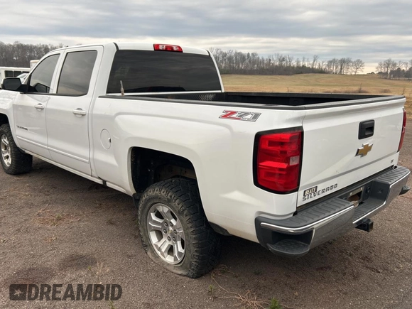 2017 Chevrolet Silverado 1500 LT with VIN 1GCUKREC0HF183203, listed as a Copart auction lot 47497405 with 163,474 mi miles and Clean Title. Bid and sale history available at DreamBid. Image 3.