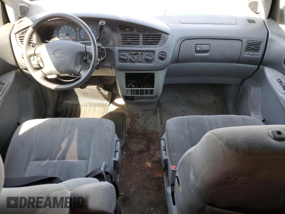 2002 Toyota Sienna LE with VIN 4T3ZF13CX2U458385, listed as a Copart auction lot 69523254 with 187,836 mi miles and Salvage Title. Bid and sale history available at carsss.com. Image 8.