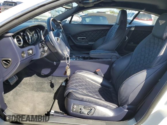 2016 Bentley Continental GT with VIN SCBFT7ZA6GC053724, listed as a Copart auction lot 77163994 with 37,984 mi miles and Salvage Title. Bid and sale history available at DreamBid. Image 7.