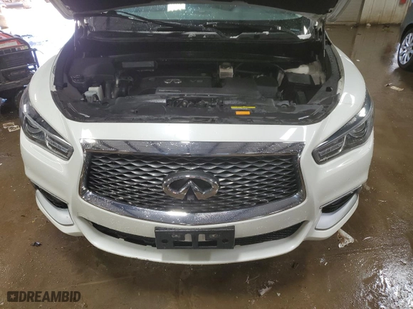 2016 Infiniti QX60 with VIN 5N1AL0MM8GC533002, listed as a Copart auction lot 50025345 with 113,054 mi miles and Salvage Title. Bid and sale history available at carsss.com. Image 11.