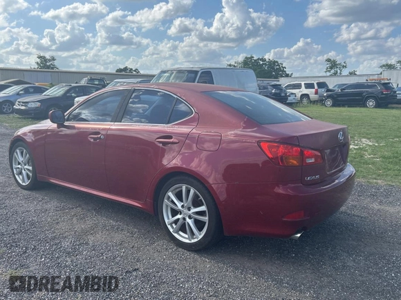 2006 Lexus IS 350 z VIN JTHBE262165001506, wystawiony jako Copart lot #51870425 z przebiegiem 213 188 mil mil oraz Czysty tytuł • Clean title. Historia ofert i sprzedaży dostępna na DreamBid. Obrazek 3.