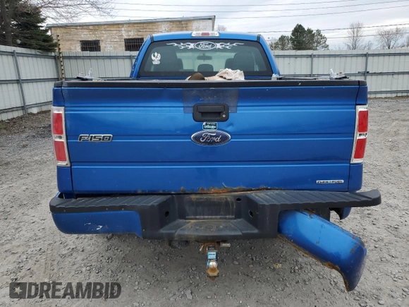 2014 Ford F-150 XL with VIN 1FTFX1EF9EKF67215, listed as a Copart auction lot 51594605 with 184,079 mi miles and Salvage Title. Bid and sale history available at carsss.com. Image 6.