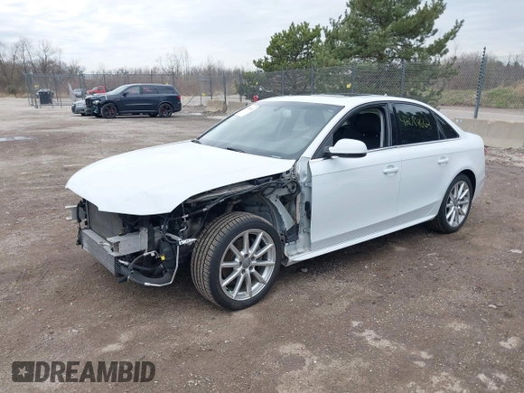 2016 Audi A4 Premium Plus with VIN WAUFFAFLXGN015633, listed as a IAAI auction lot 42084662 with 82,572 mi miles. Bid and sale history available at carsss.com. Image 17.